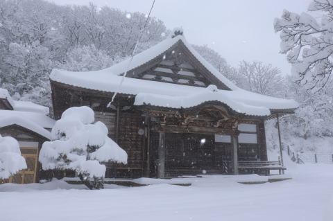 雪の本堂